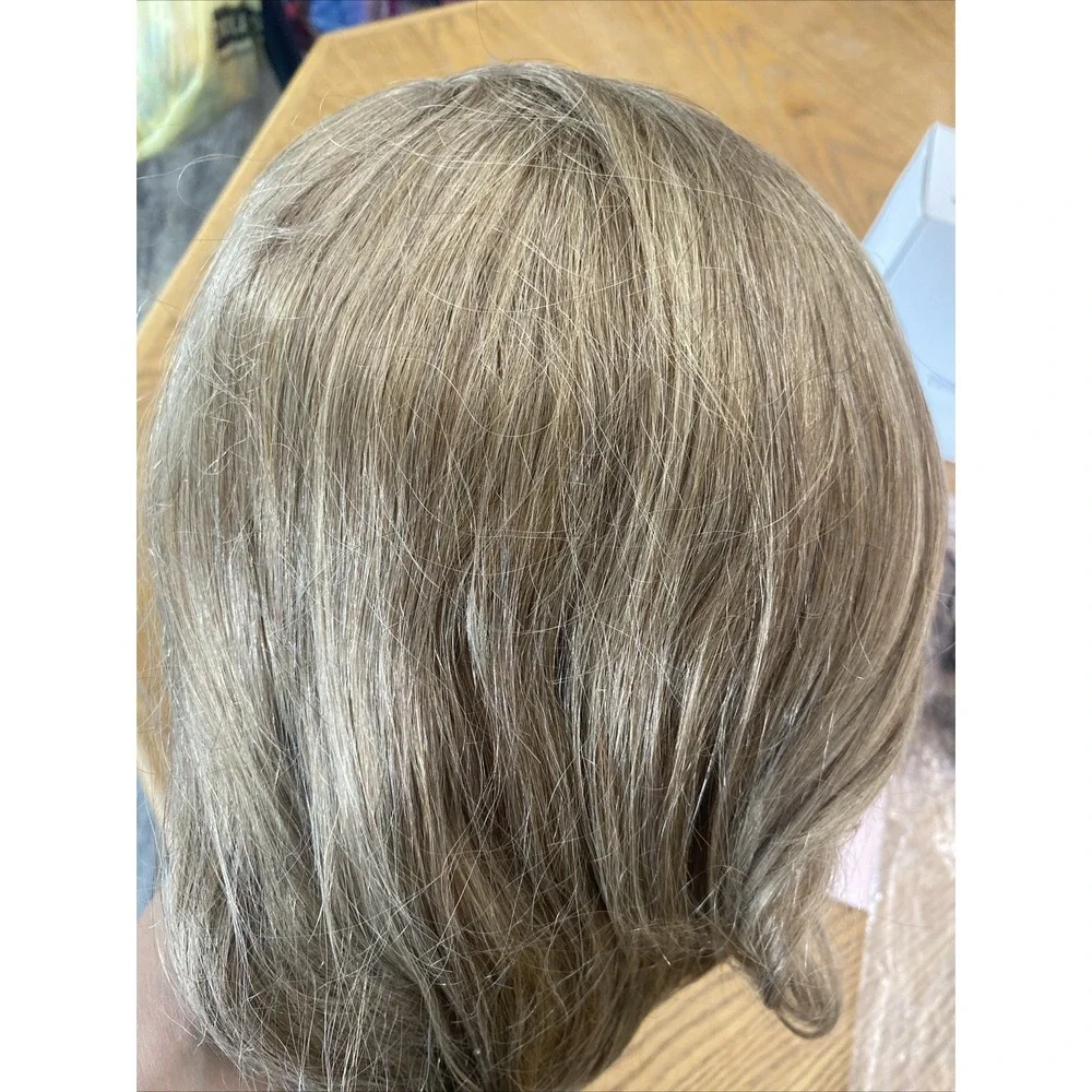 Long Dark Blonde Wig With Layers & Bangs From‎ Wigsby Brand New